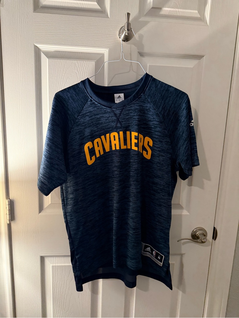 adidas Navy & Gold Cavaliers Short Sleeve Performance Tee